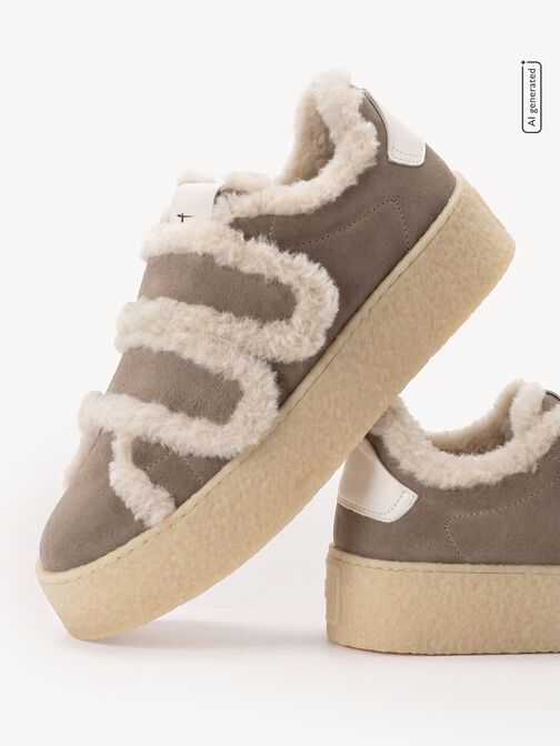 Sneaker, TAUPE, hi-res