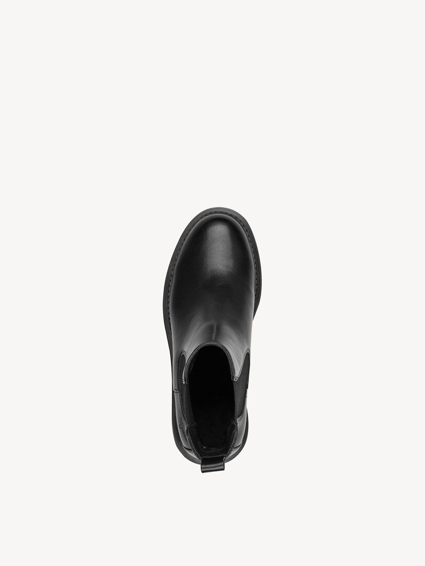 Chelseaboot - zwart, BLACK, hi-res