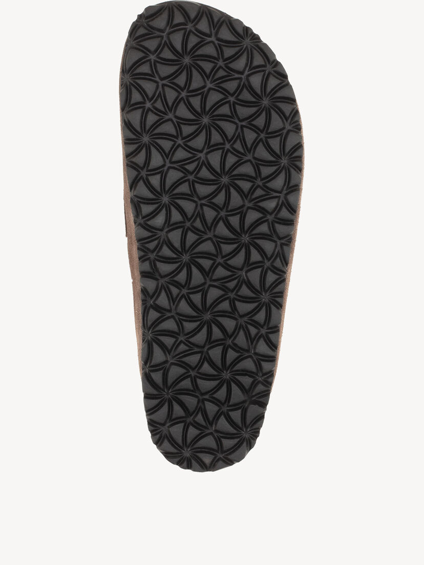 Leren Slipper - bruin, 304, hi-res