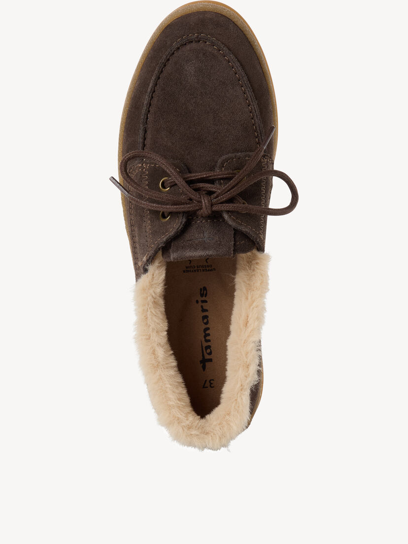 Leren Mocassin - bruin, 304, hi-res