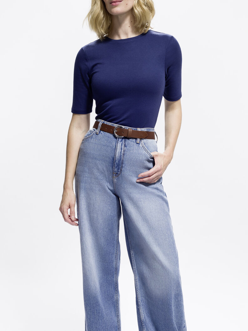 Ledergürtel - braun, baileys, hi-res