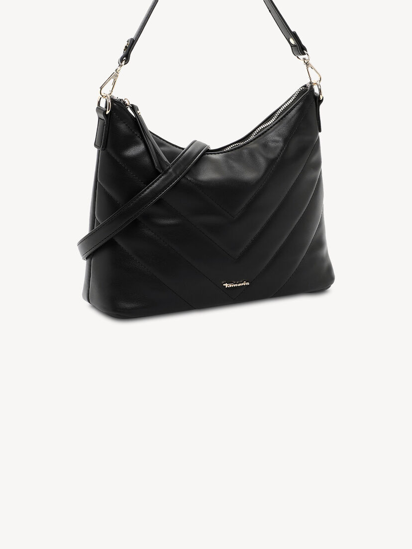 Handtas - zwart, black, hi-res