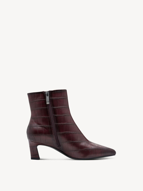 Bootie, MERLOT CROCO, hi-res