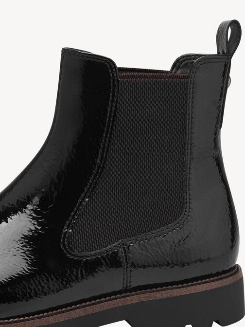 Chelsea boot, BLACK PATENT, hi-res