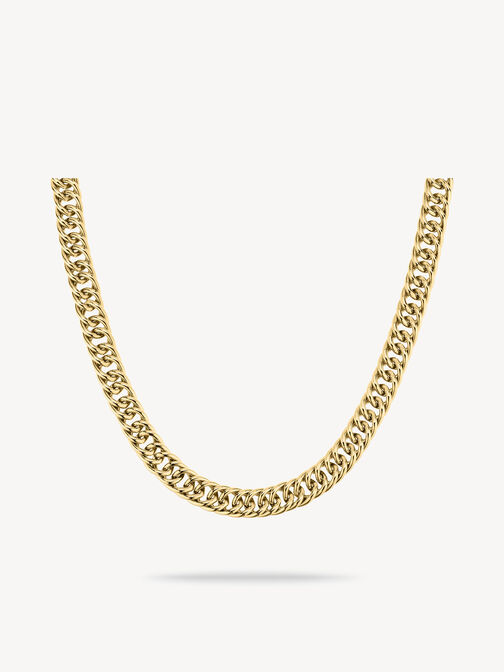 Necklace, gold, hi-res