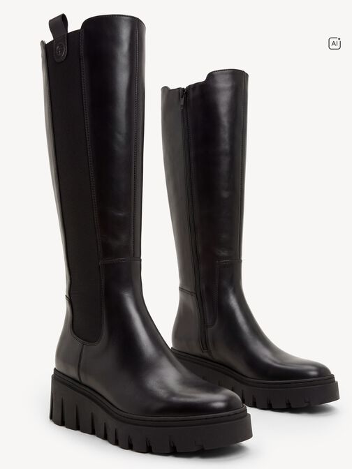 Bottes, BLACK LEATHER, hi-res