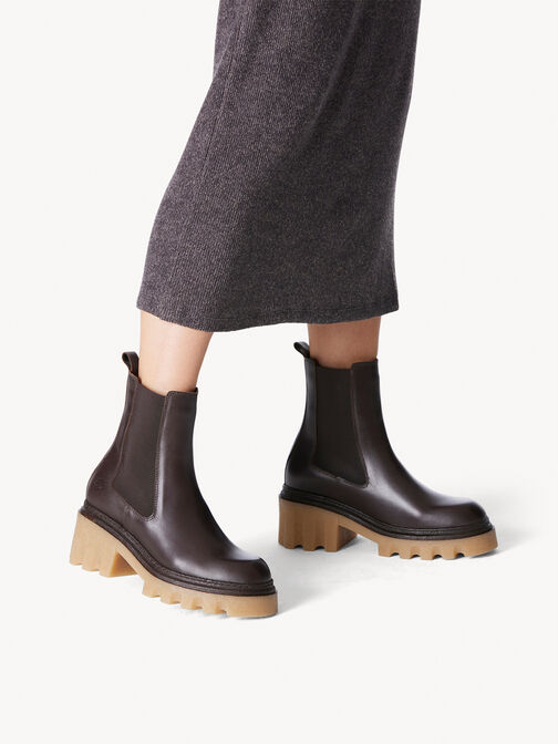 Chelsea Boot, DARK BROWN, hi-res