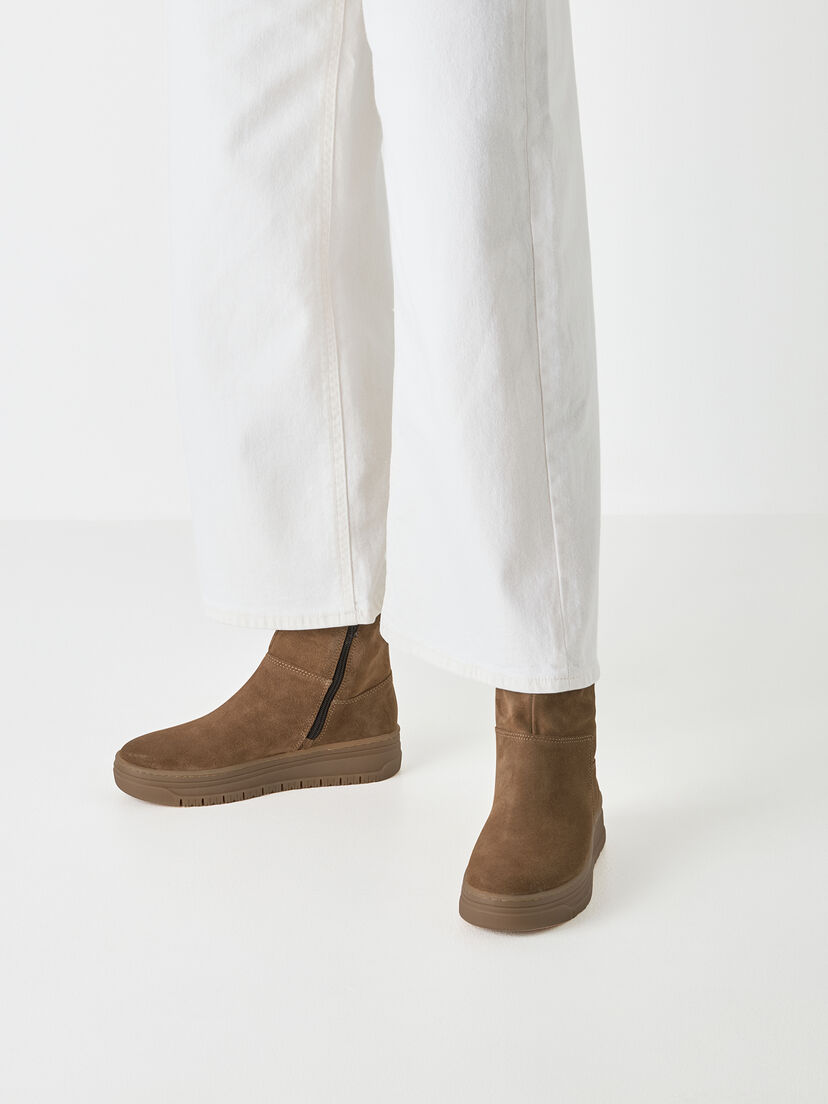 Enkellaarsje, BROWN, hi-res