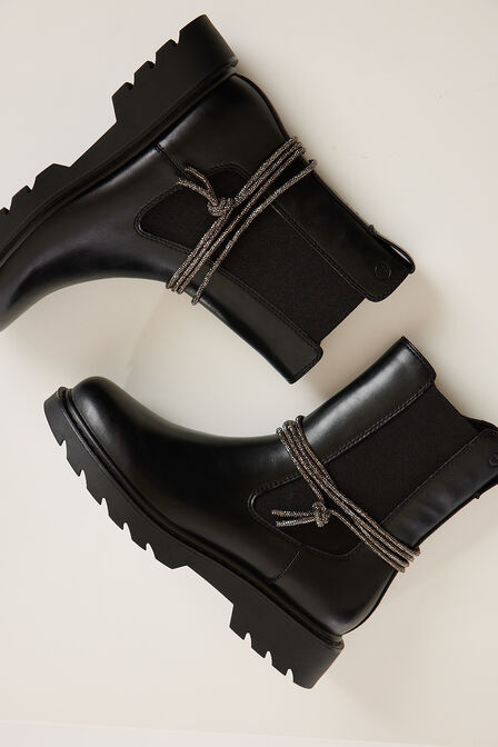 Chelsea Boot, BLACK/GLAM, hi-res