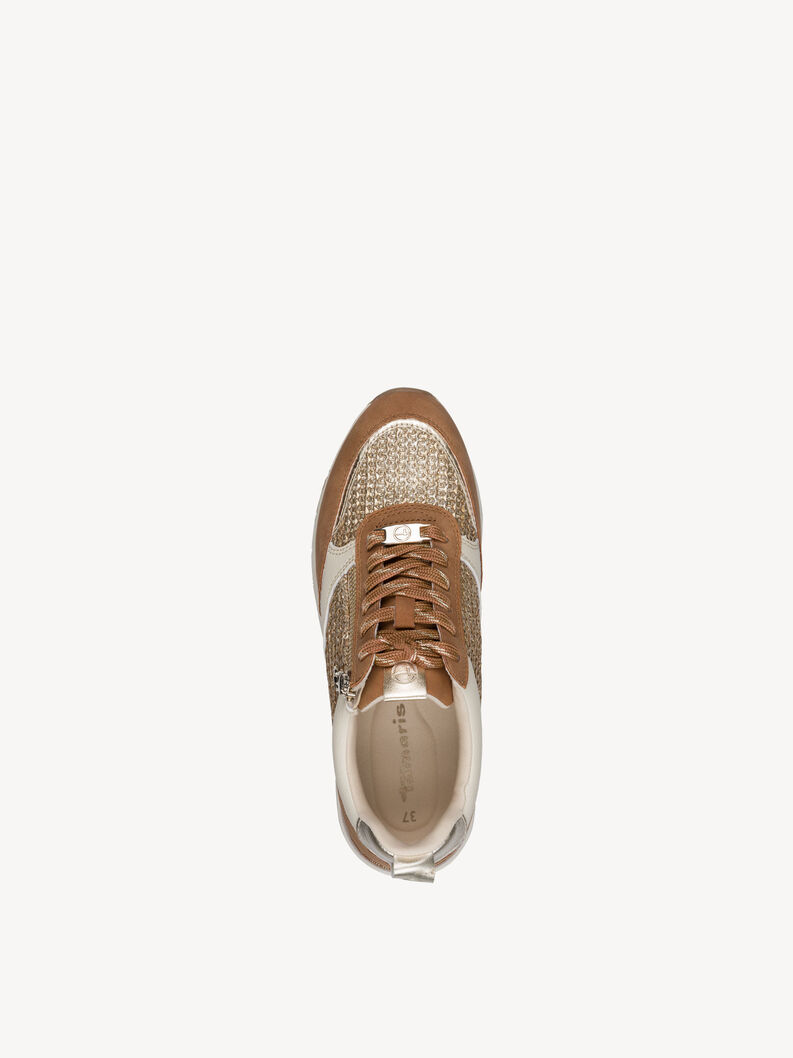 Sneaker - brun, COGNAC COMB, hi-res