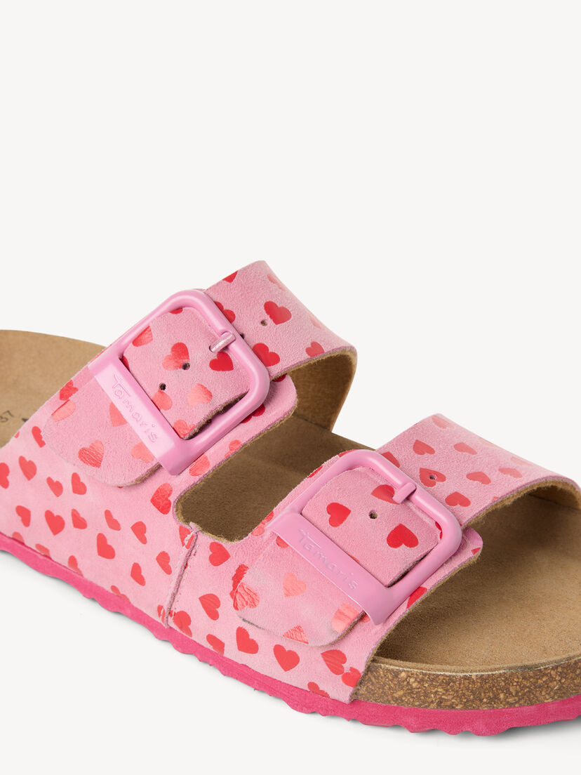 Leren Slipper - pink, pink, hi-res