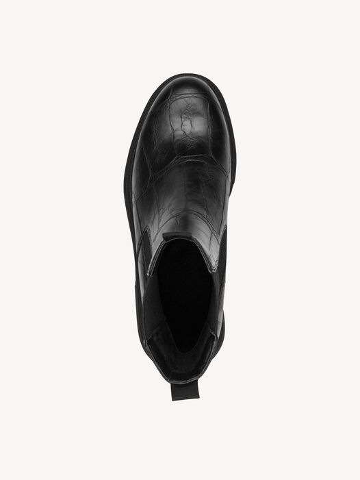 Chelseaboot, BLACK CROCO, hi-res