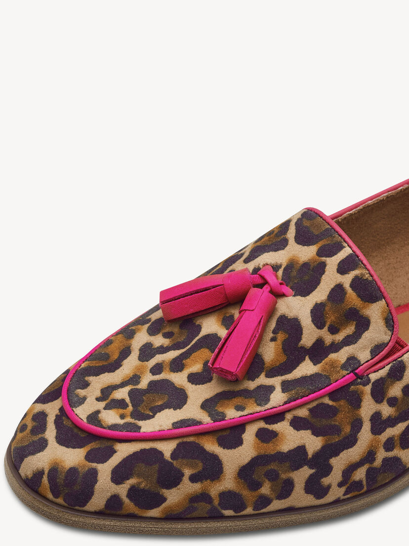 Instappers - bruin, LEOPARD COMB, hi-res