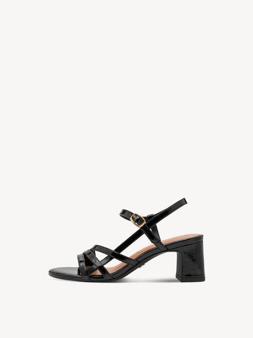 Sandalette, BLACK PATENT, hi-res