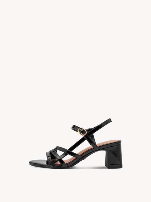 Sandaaltje, BLACK PATENT, hi-res