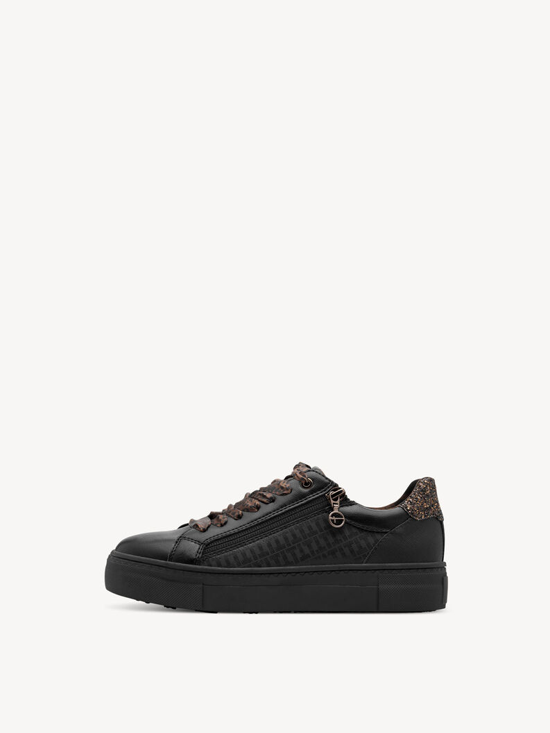 Sneaker - schwarz, BLACK/LEOPARD, hi-res