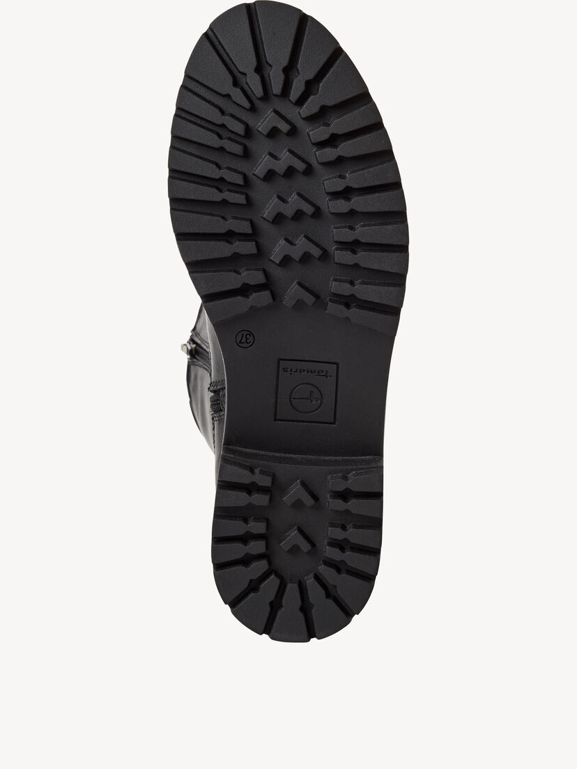 Leren Laarzen - zwart, BLACK, hi-res