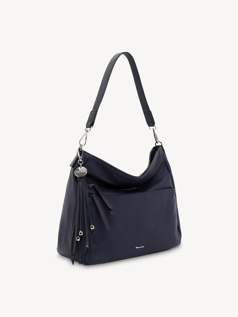 Handtas - blauw, blue, hi-res