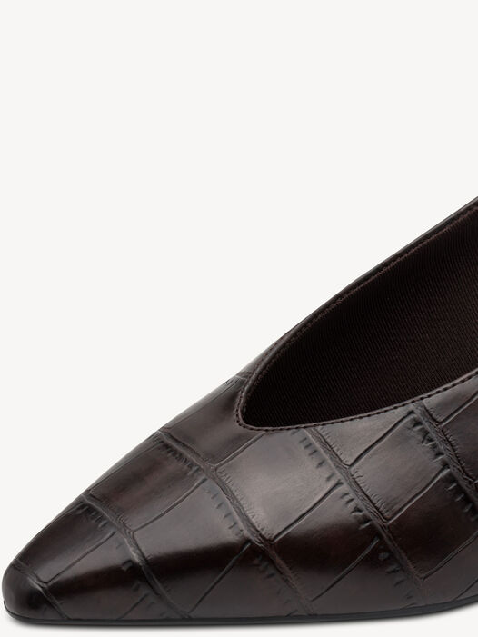 Slingpumps, MOCCA CROCO, hi-res