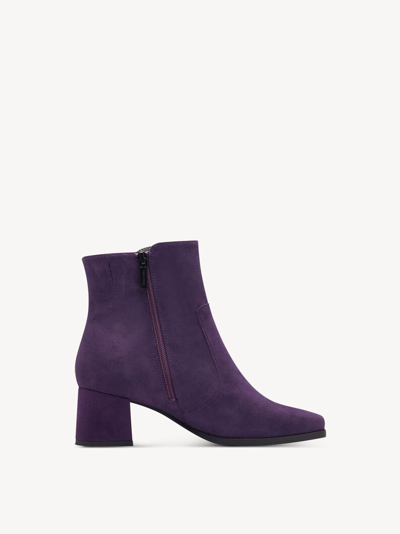 Støvletter - lilla, PURPLE SUEDE, hi-res