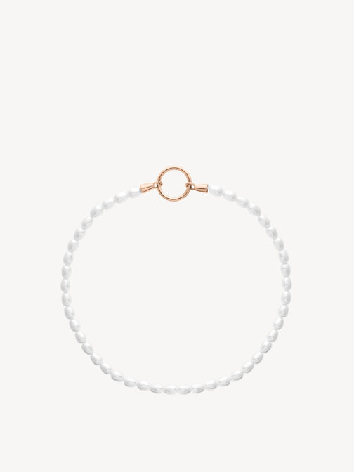 Bracelet de cheville, ros&eacute;gold, hi-res