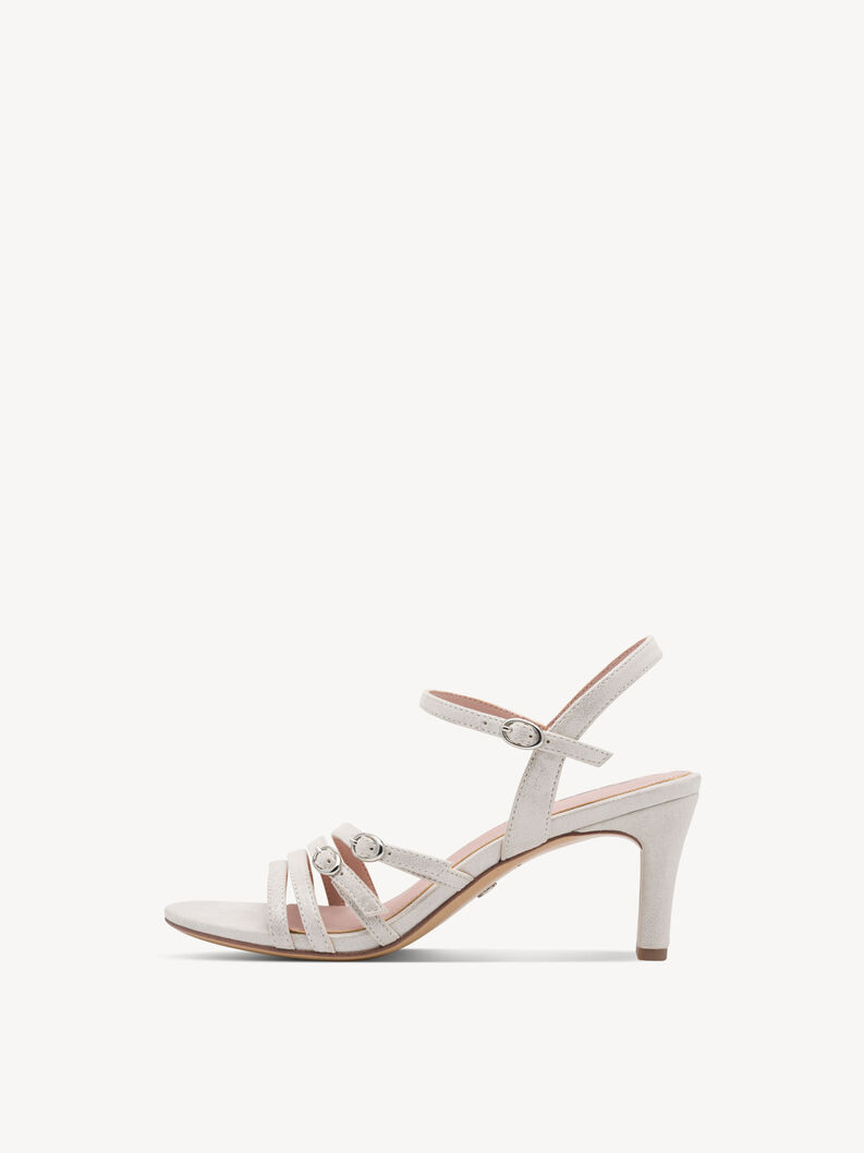Sandale &agrave; talon, SILVER, hi-res