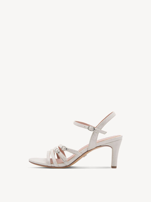 Sandale &agrave; talon, SILVER, hi-res