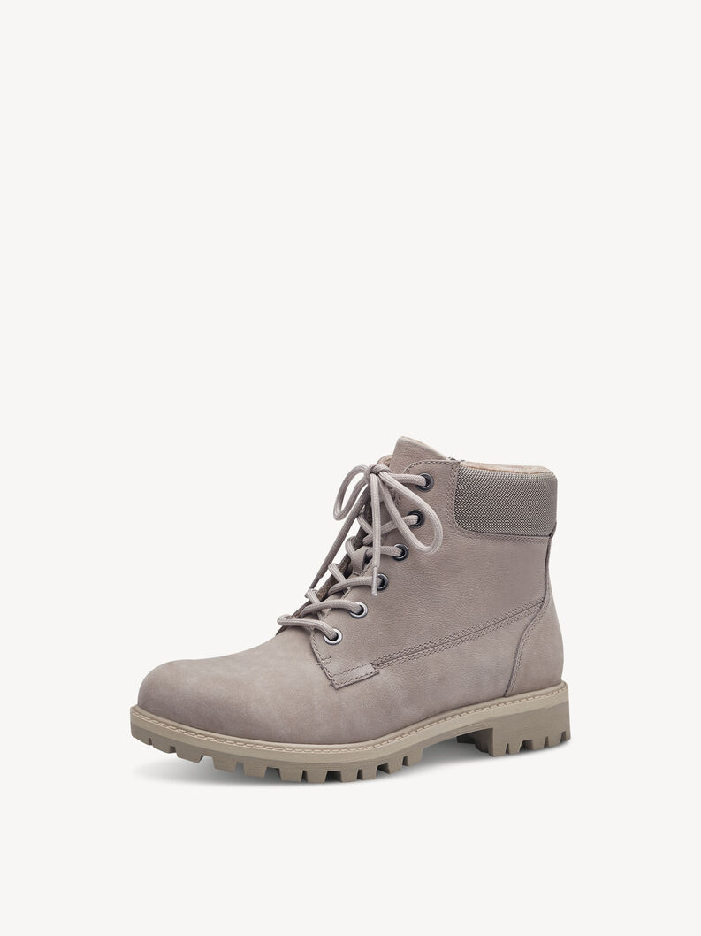 Leather Bootie - beige, TAUPE, hi-res