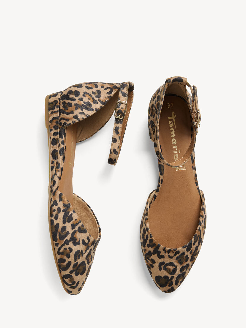 Ballerina - bruin, LEOPARD, hi-res