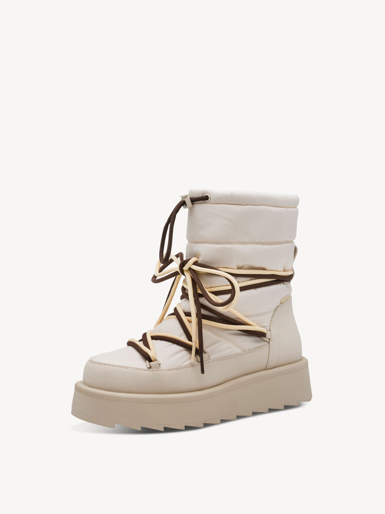 Stiefelette - beige Warmfutter, IVORY, hi-res