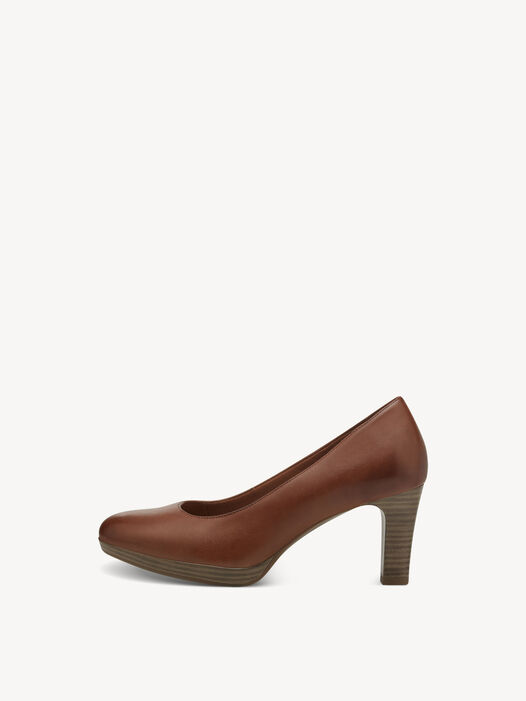 Pumps, cognac, hi-res