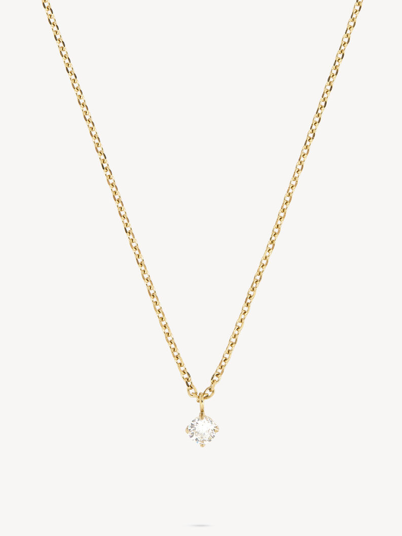 Halskettinge - goud, goud, hi-res