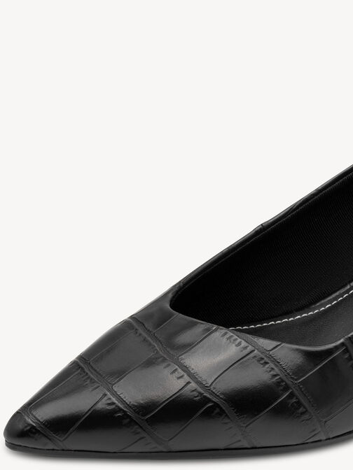 Pumps, BLACK CROCO, hi-res