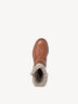 Leather Bootie - brown warm lining, NUT, hi-res