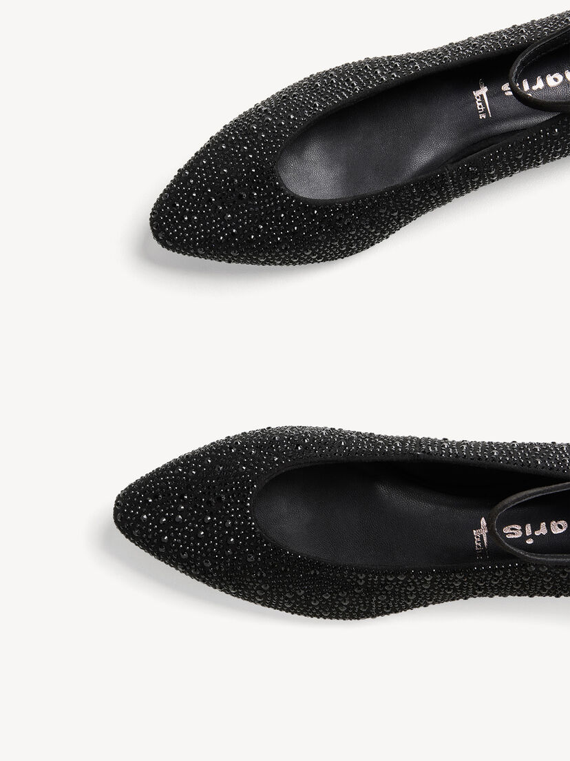 Ballerina - zwart, BLACK UNI, hi-res