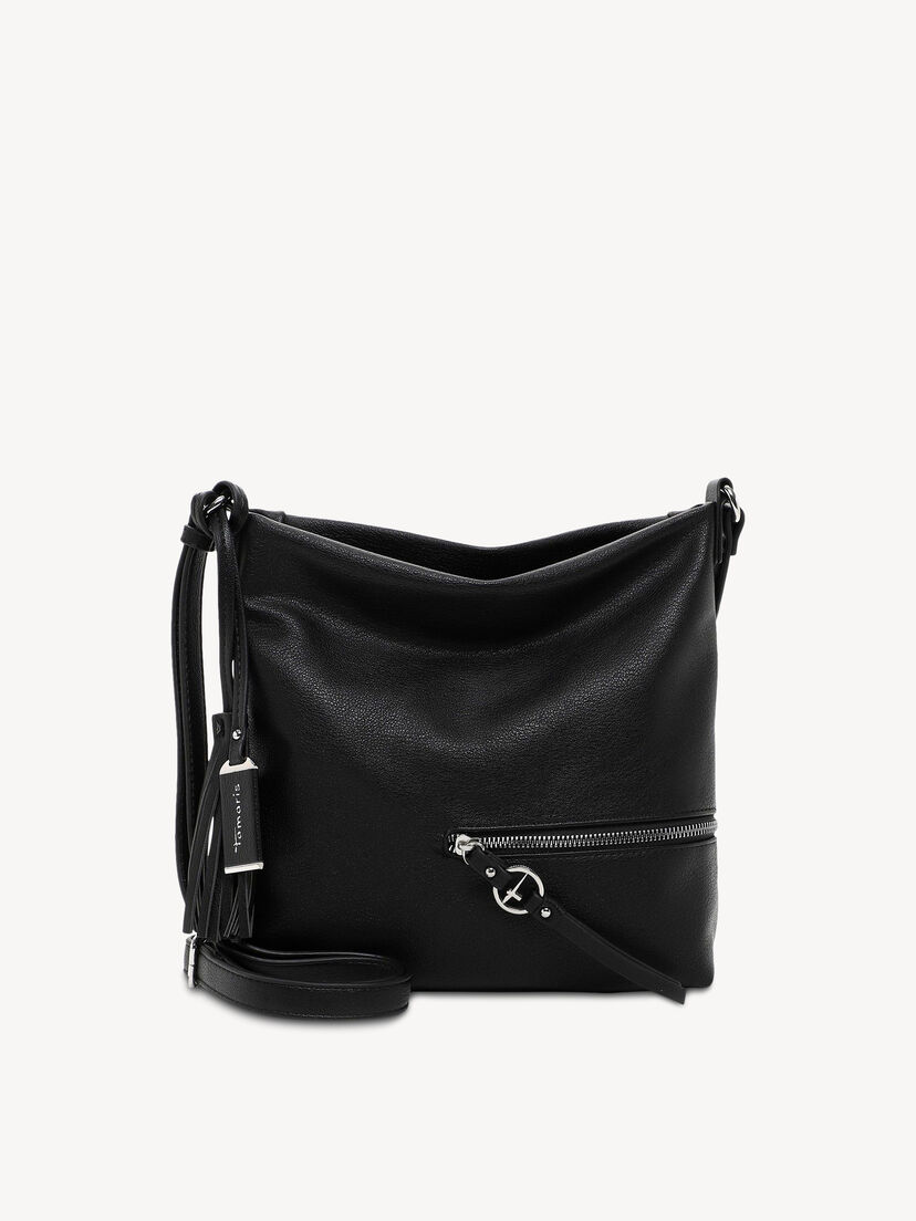 Schoudertas - zwart, black, hi-res