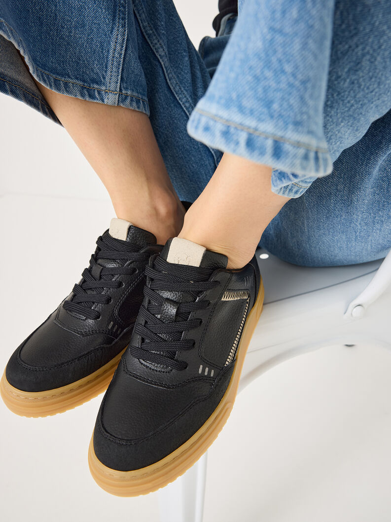 Sneaker - nero, BLACK COMB, hi-res