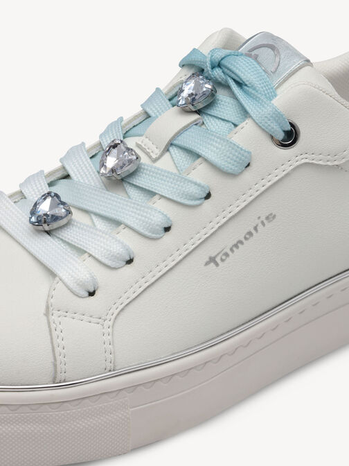 Sneaker, WHITE/BLUE, hi-res