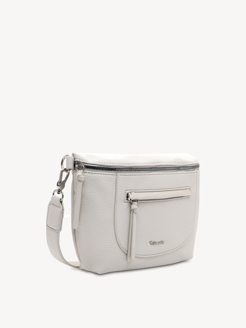 Umh&auml;ngetasche - grau, ecru, hi-res