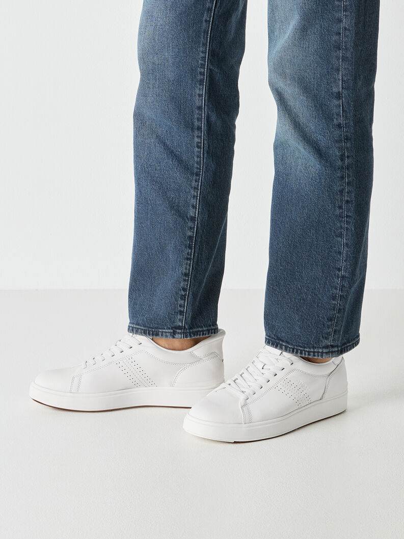 Sneaker - vit, WHITE, hi-res