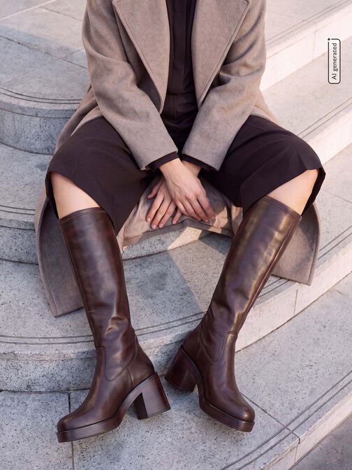 Bottes, MAHOGANY, hi-res