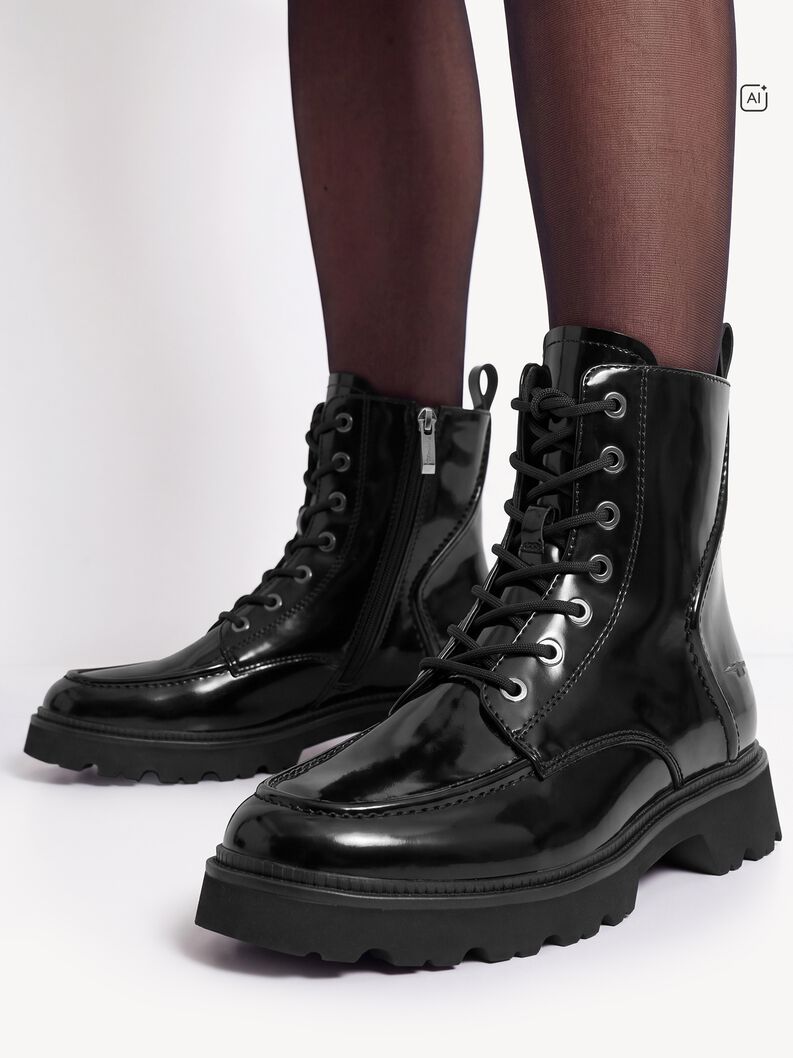Stiefelette - schwarz, BLACK, hi-res