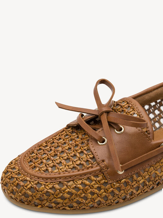 Mocassin, COGNAC STRUCT., hi-res