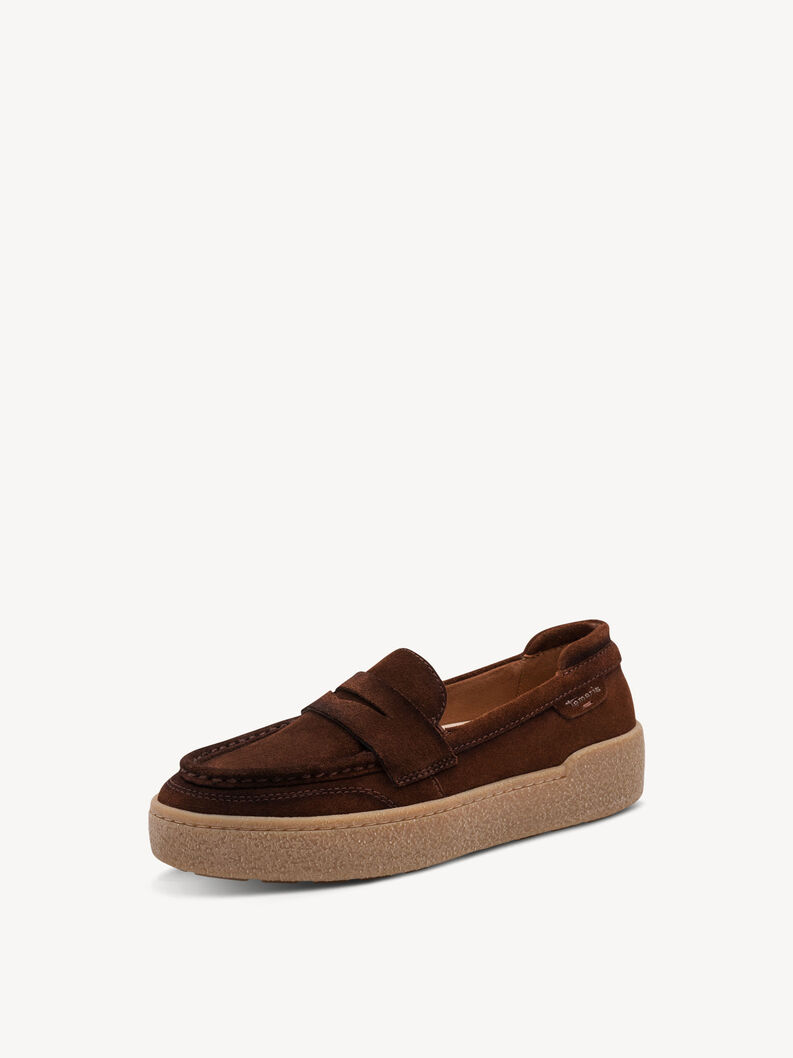 Ledersneaker - braun, MUSCAT, hi-res