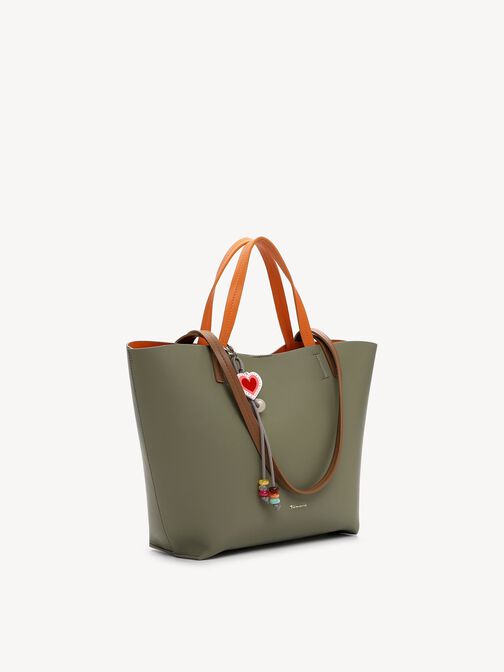 Shopping bag, khaki, hi-res