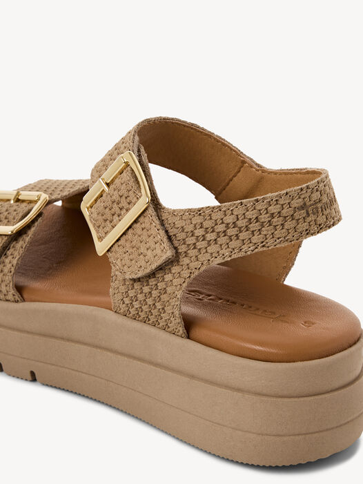 Sandaaltje, TAUPE STRUCT., hi-res