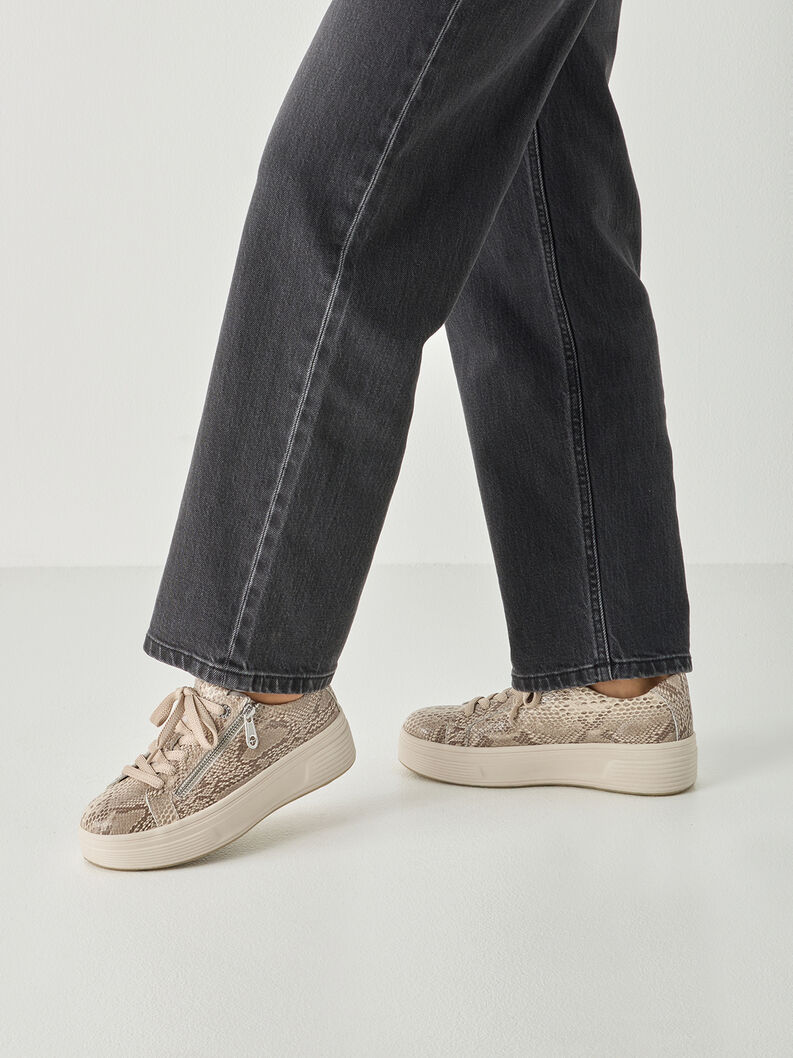 Sneaker - beige, BEIGE SNAKE, hi-res