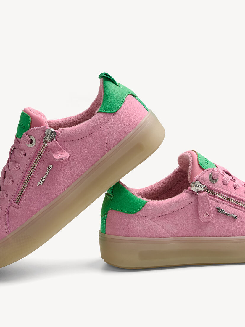 Sneaker, ROSE/GREEN, hi-res