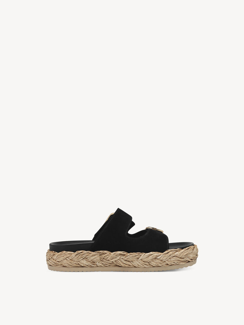 Slipper, BLACK, hi-res