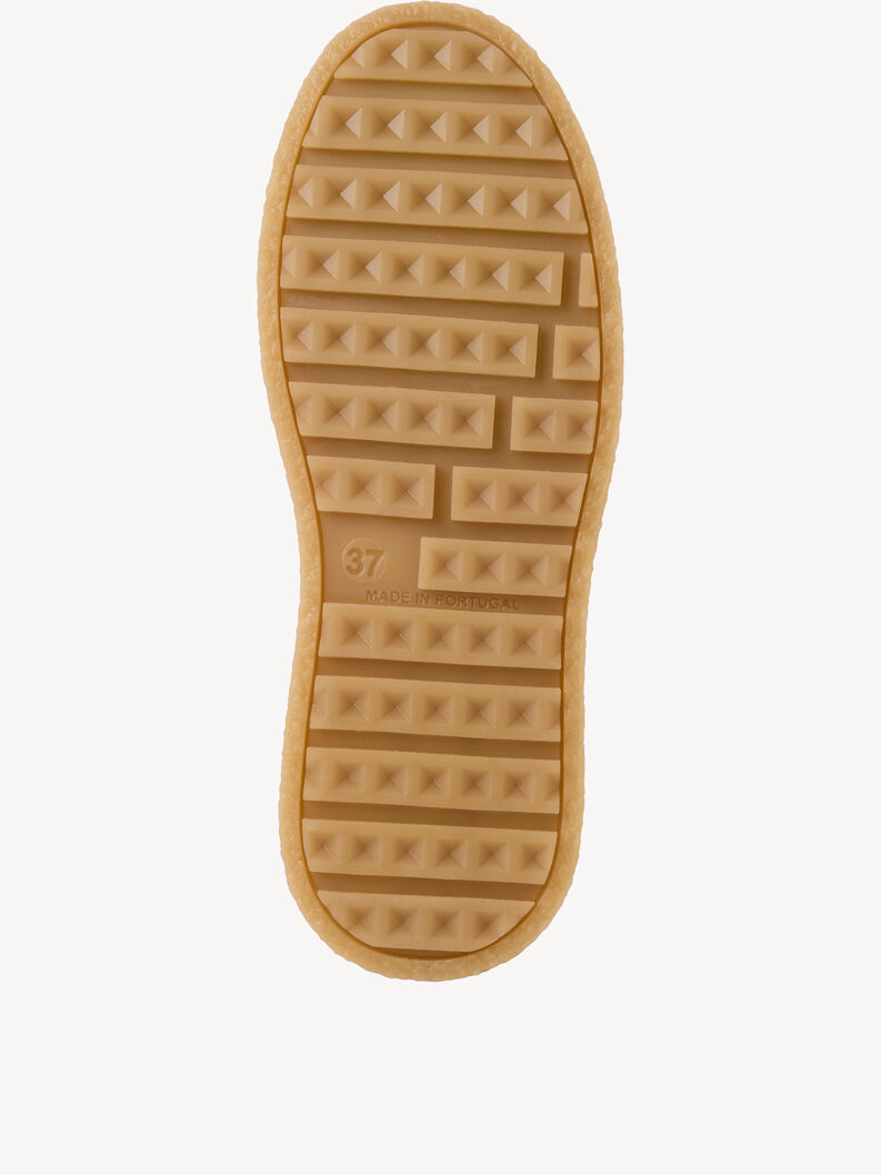 Lederstiefelette - beige Warmfutter, BEIGE, hi-res